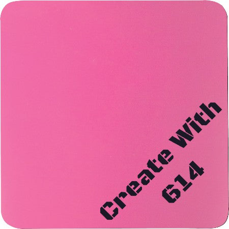 Laserable Silicone Coaster Square Pink Black | Create With 614