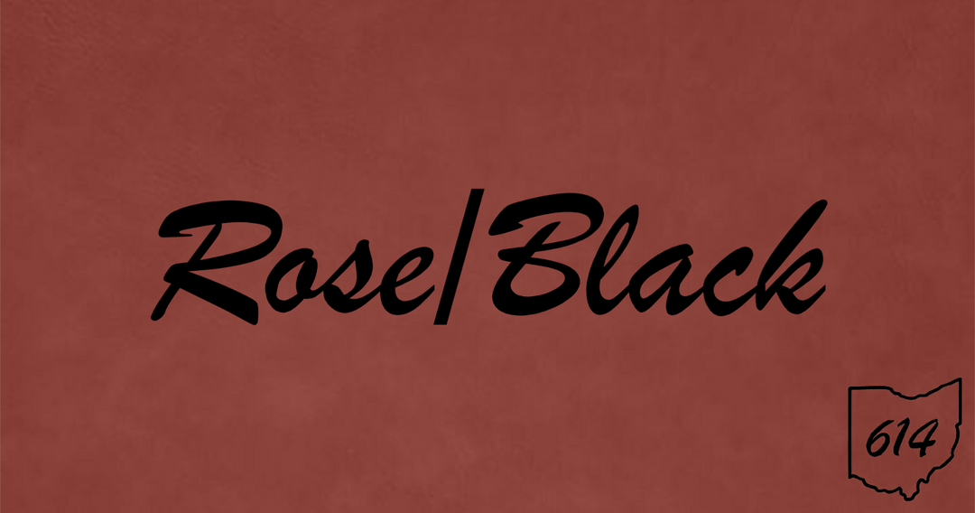12" x 18" Laserable Leatherette Sheet with Adhesive- Perfect for laser cutting, engraving and crafting