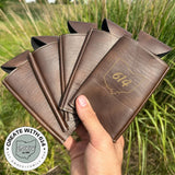 Slim Beverage Holder Laserable Leatherette