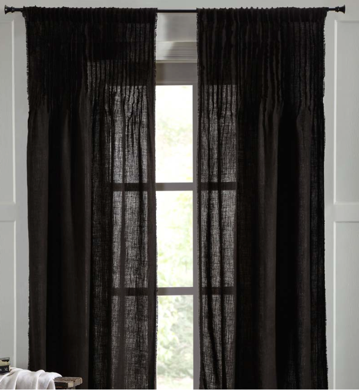 Amity Home Rainier Linen Curtain