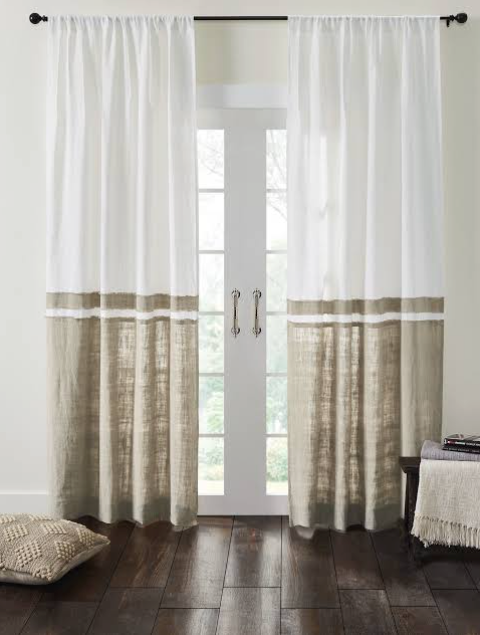 Amity Home Brady Linen Curtain