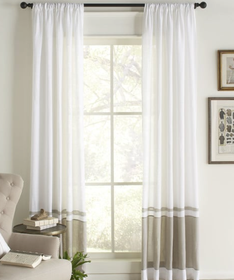 Amity Home Orfeo Linen Curtain