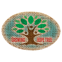 Sublimation Burlap Patch Oval 2" x 3" with Adhesive