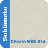 Sublimato Sublimation Leatherette 2.5" Square Patch with Adhesive | Create With 614