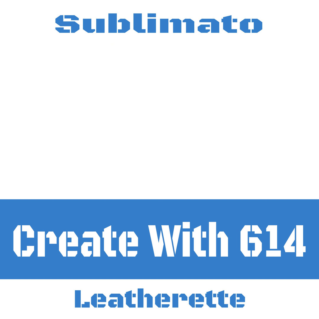 Sublimato Sublimation Leatherette Sheet | Create With 614
