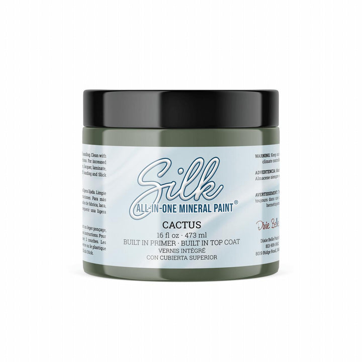 16 oz. container of Dixie Belle Cactus Silk All-In-One Mineral Paint