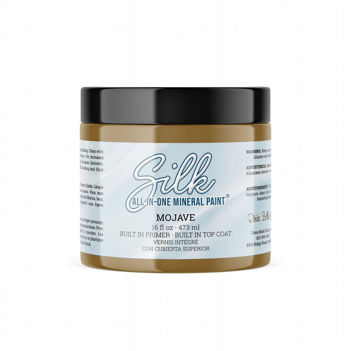 16 oz. jar of Dixie Belle Mojave Silk All-In-One Mineral Paint