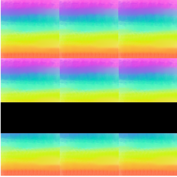 Rainbow Tile Laserable Leatherette Sheet