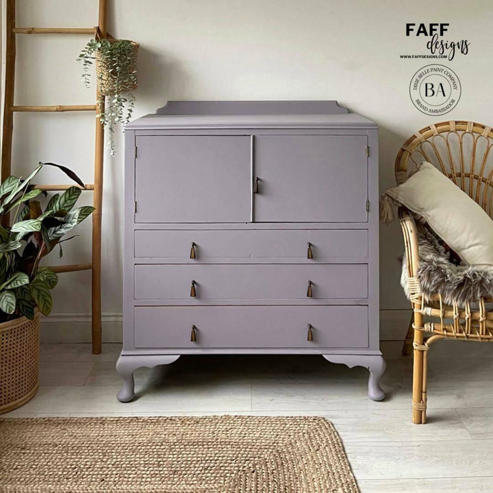 Furniture painted in Morning Sunrise Silk All-In-One Mineral Paint