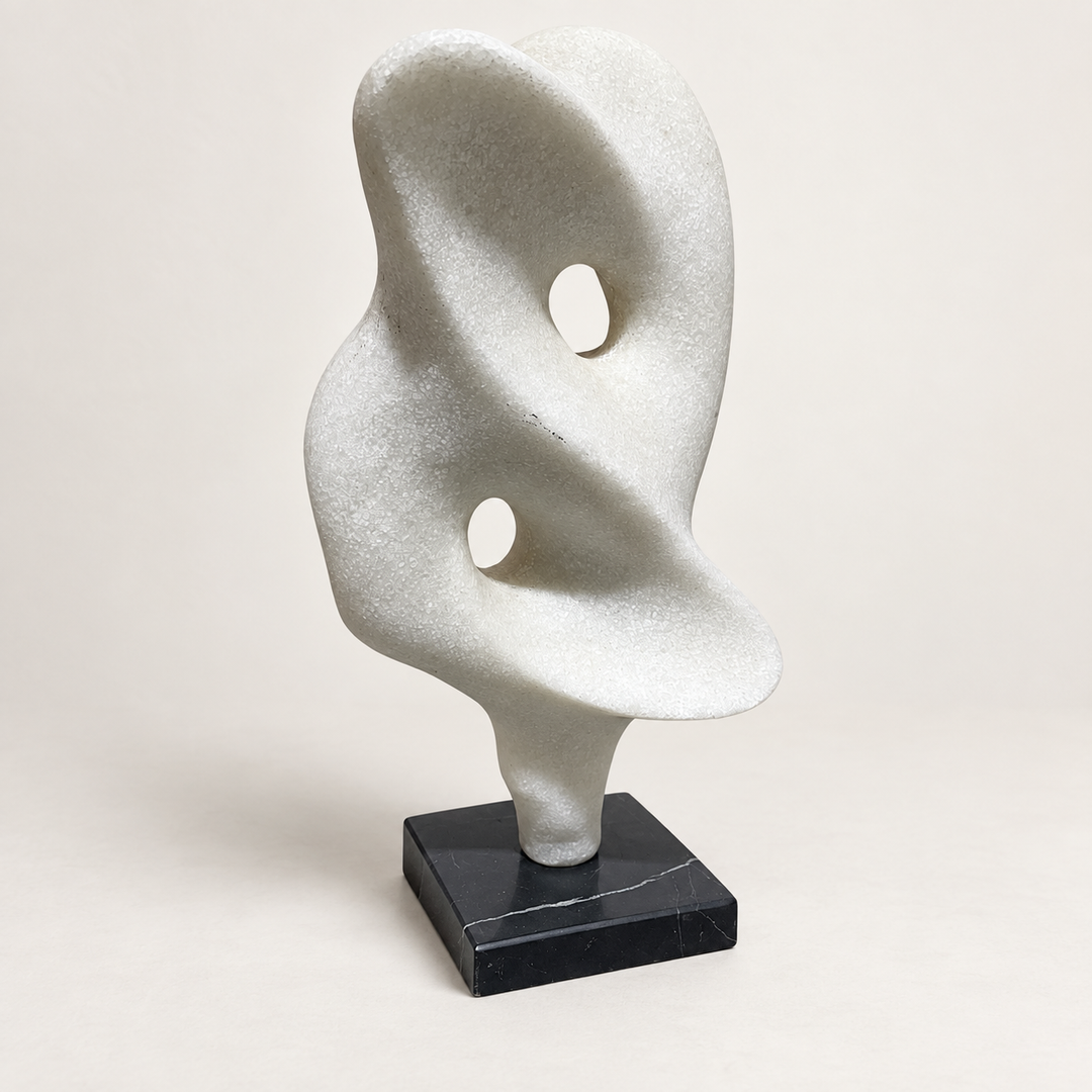 Uttermost Origin Sculpture on Black Marble Base