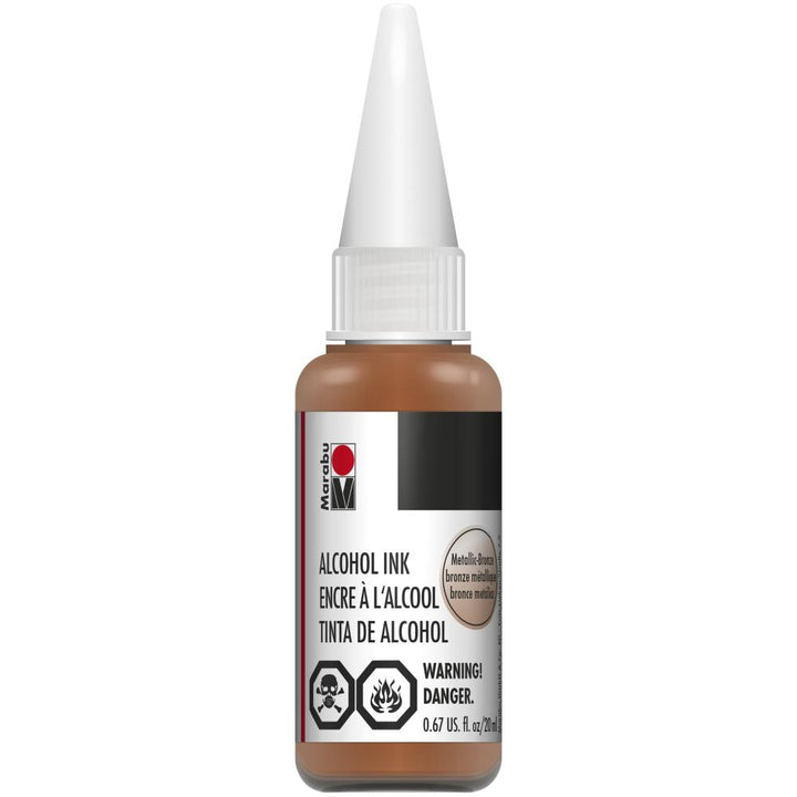 Marabu Alcohol Ink Metallic Bronze 20ml