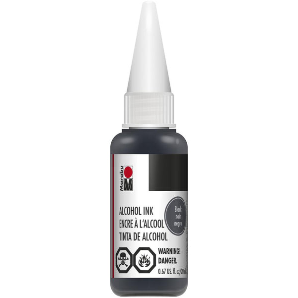 Marabu Alcohol Ink Black 20ml