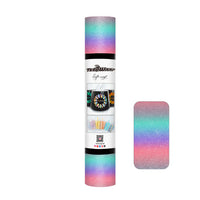 TeckWrap Rainbow Stripes Pink Cyan
