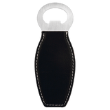 Bottle Opener with Magnet Laserable Leatherette