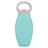 Bottle Opener with Magnet Laserable Leatherette