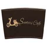 Coffee Mug Sleeve Laserable Leatherette