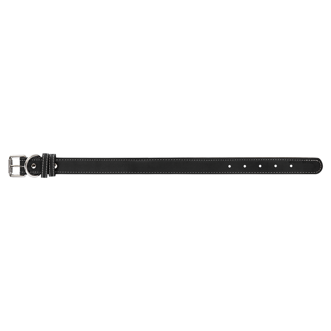 Dog Collar Laserable Leatherette 19" x 1"