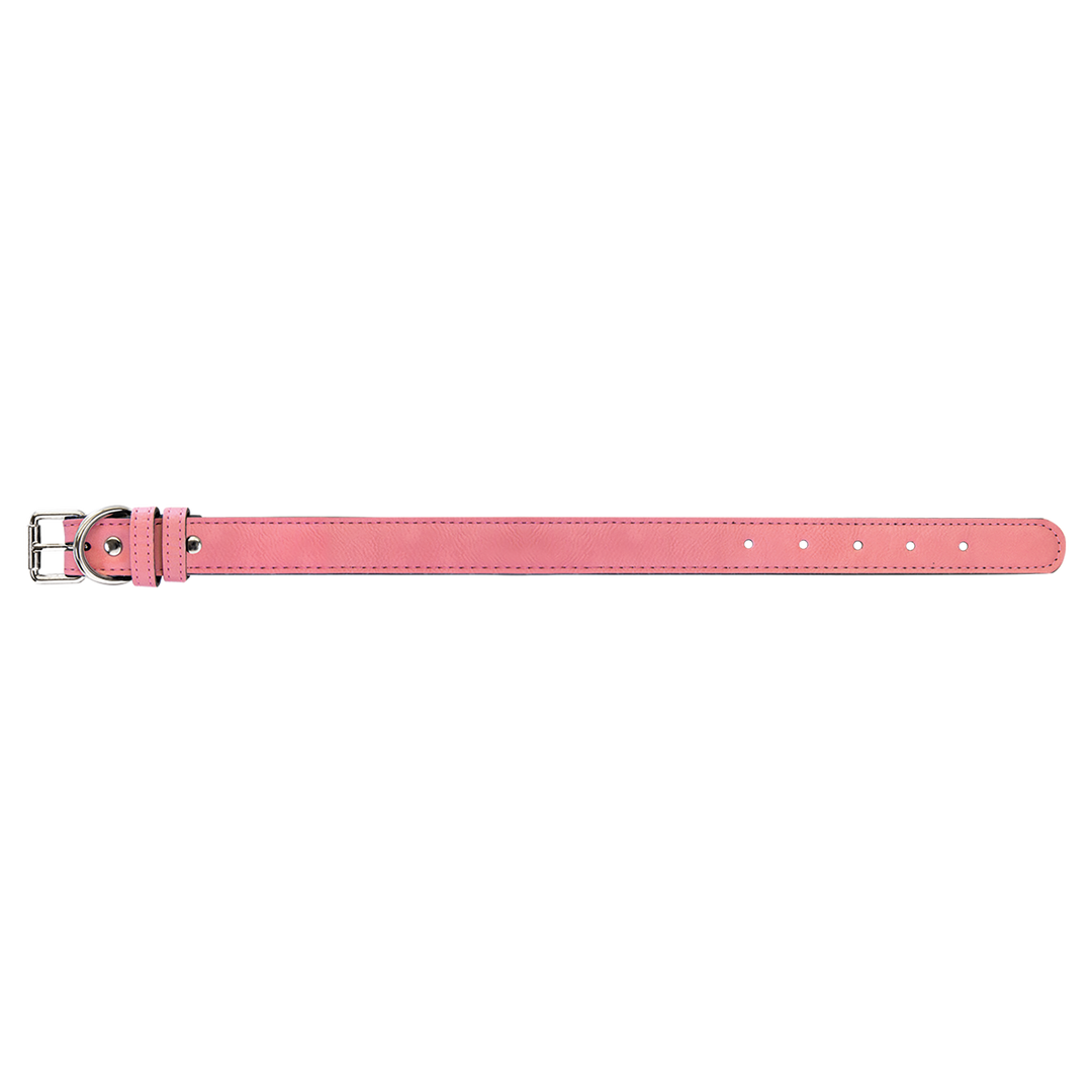Dog Collar Laserable Leatherette 19" x 1"