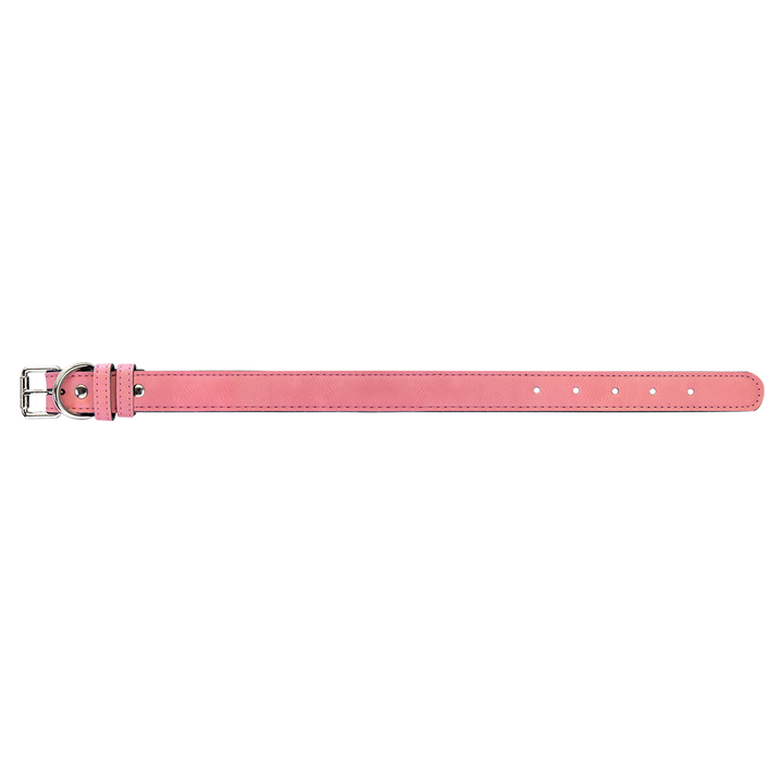 Dog Collar Laserable Leatherette 19" x 1"
