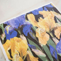 Dixie Belle Rice Decoupage Paper - Floral On Black