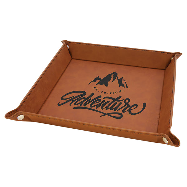 Snap Up Tray Laserable Leatherette 9"x9"
