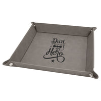 Snap Up Tray Laserable Leatherette 9"x9"