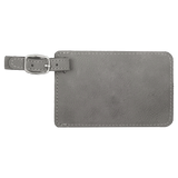 Luggage Tag Laserable Leatherette