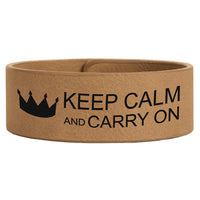 Cuff Bracelet Laserable Leatherette 9 1/2" x 1"