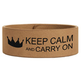 Cuff Bracelet Laserable Leatherette 9 1/2" x 1"