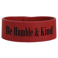 Cuff Bracelet Laserable Leatherette 9 1/2" x 1"