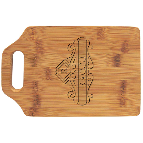 Bamboo Cutting Board with Handle | Create With 614