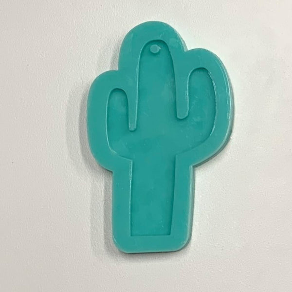 Silicone Keychain Mold - Cactus
