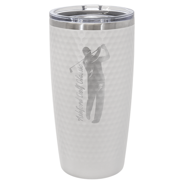 Dimpled Golf Tumbler