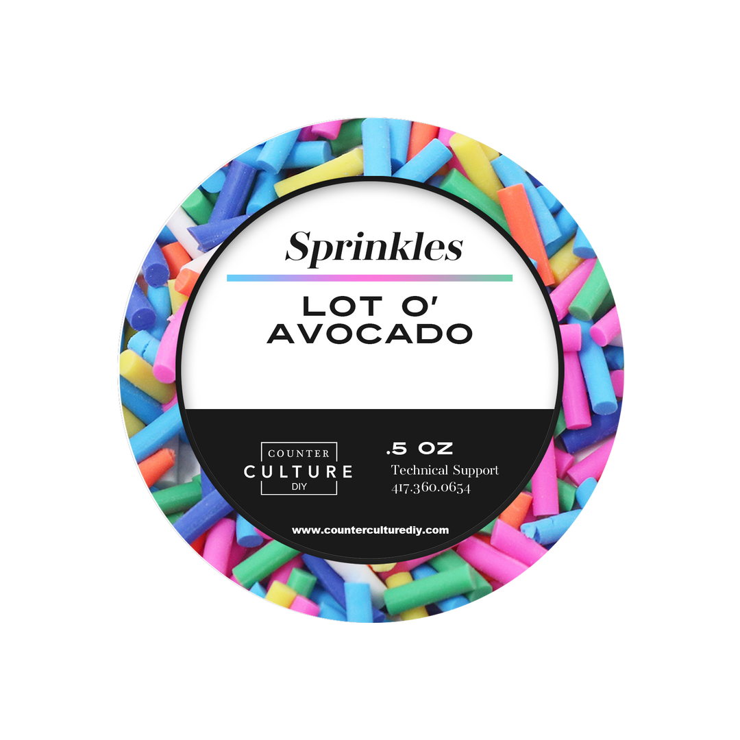 Counter Culture CCDIY Sprinkles - Lot O Avocado