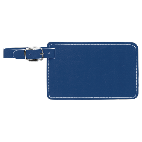 Luggage Tag Laserable Leatherette