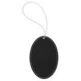 Ornament Laserable Leatherette Oval
