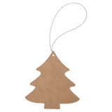 Ornament Laserable Leatherette Tree