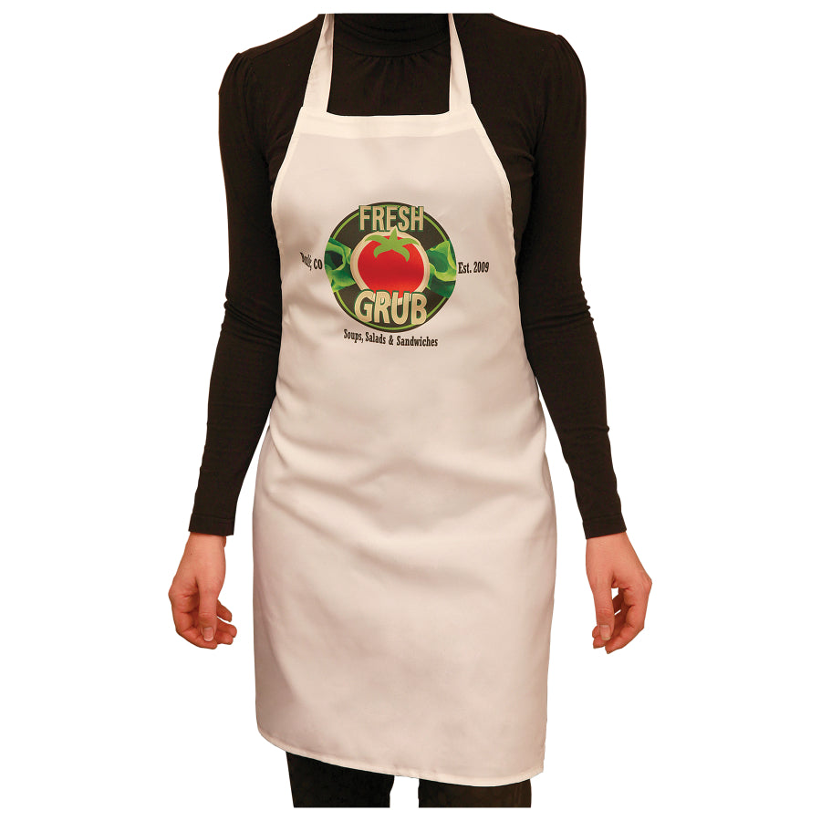 Sublimation Apron 28" x 31 1/2" White