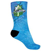 Sublimation Shimmer Socks - Adult Crew (1 Pair)