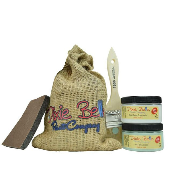 Dixie Belle - Gift Sample Bag (Sea Glass w/ Clear Coat Satin)