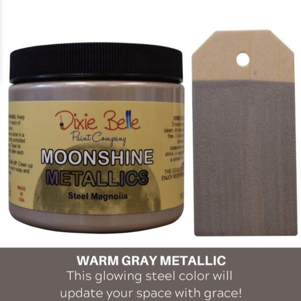 Dixie Belle Moonshine Metallics Steel Magnolia - Create With 614