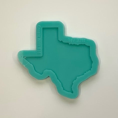 Silicone State Keychain Mold - Texas