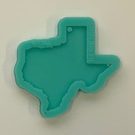 Silicone State Keychain Mold - Texas