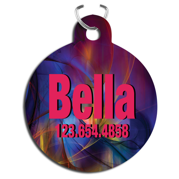 Sublimatable Aluminum Round Pet Tag