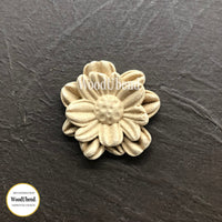 WoodUBend Medium Petalled Flowers (5 pack)