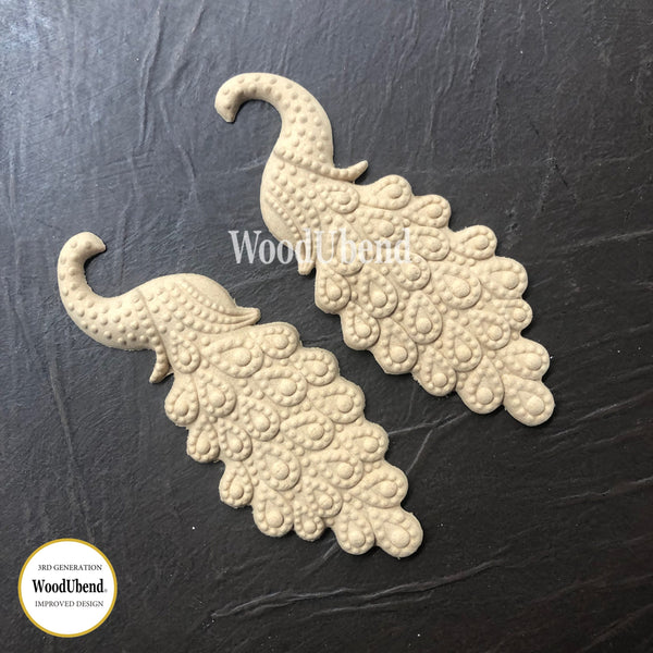 WoodUBend Peacocks (2 pack)
