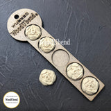 WoodUBend Small Roses (5 pack)