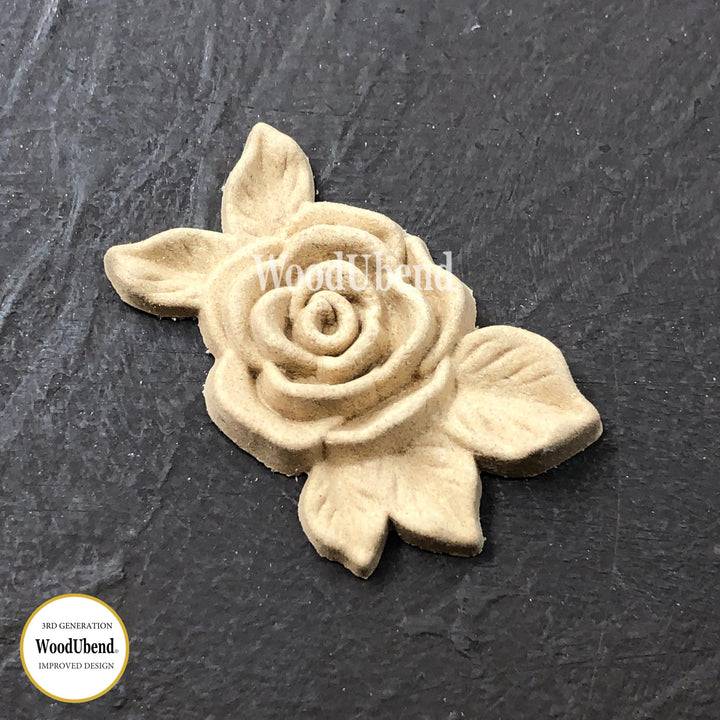 WoodUBend Multi Leaf Roses (5 pack)