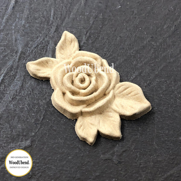 WoodUBend Multi Leaf Roses (5 pack)