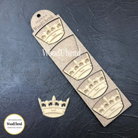 WoodUBend Crowns (5 pack)